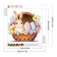thumbnail image 2 of Pintura De Diamante 5D DIY Taladro Parcial En Forma Especial Cesta De Huevos De Pascua 30x30cm, 2 of 9