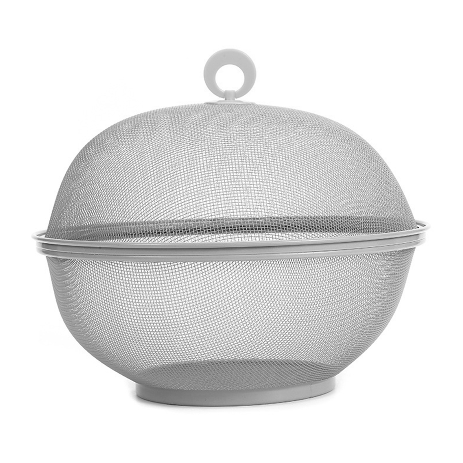 Qianha Mall Mesh Fruit Basket with Lid Food Grade Large Capacity