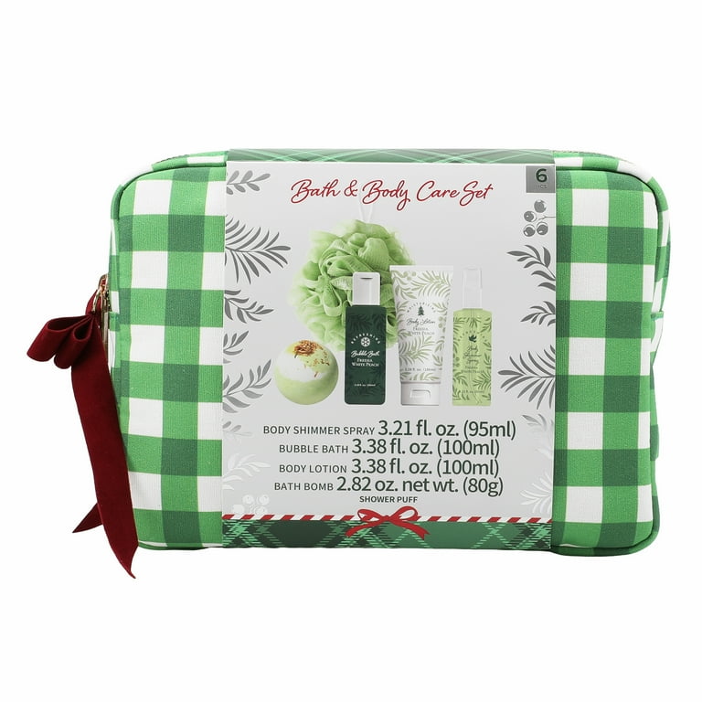 Body Care Set For Women, Portable 6 Pieces Care Set, Shimmer Spray