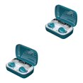 thumbnail image 2 of Cateissary Auriculares compatibles con Bluetooth Caja de carga en la oreja Pantalla digital Bolsillo portátil Reproducción de música Auricular Type1 NO1, 2 of 6