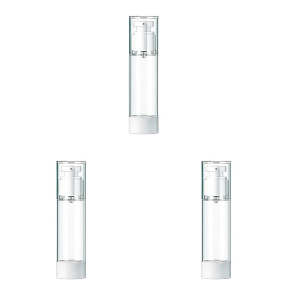 Mini Travel Size Vacuum Dispenser Bottles, Lotion Dispenser Bottles Leak-proof Travel Bottles Vacuum Containers Portable Vacuum Dispenser Set for Lotion For Toiletries