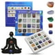 thumbnail image 2 of EquilibrioMeditacióno Piedras Pulgar Set de Piedras 20Tumbled Cristales Preocupación y Pulidopara PiedrasPalm Chakras 7 Como Piedras Inicio, 2 of 8