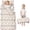 Beige Christmas Tree, variant on Beige Christmas Tree Pattern Toddler Nap Mats for Kids Preschool,50"x20" Sleeping Mat Bag or Kids,Toddler Sleeping Bag,Toddler Nap Mat or Daycare