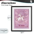 thumbnail image 4 of Stupell Industries Eclectic Cowgirl Rider Tarot Card Black Framed Print Under Glass, 13 x 16, by Ziwei Li, 4 of 8