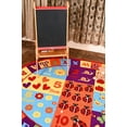 thumbnail image 3 of Furnishmyplace Furnish My Place 740 ABC With Numbers ABC for Kids Area Rug 4'4"x6'9" Oval, 3 of 5