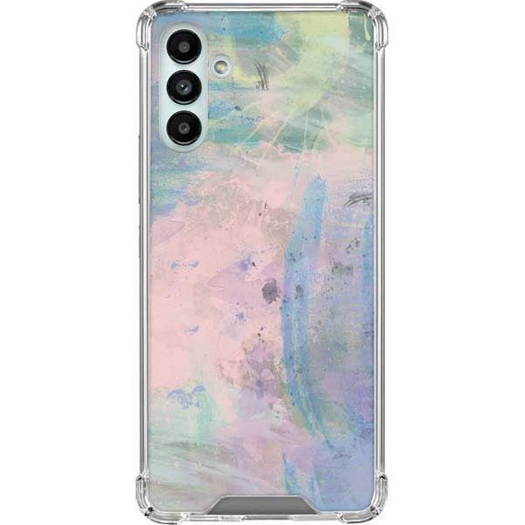 Skinit Abstract Art Rose Quartz & Serenity Abstract Galaxy A13 5G Clear Case