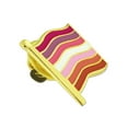 thumbnail image 3 of PinMart's Lesbian Flag LGBTQ Gay Pride Enamel Lapel Pin Jewelry - 1 Piece, 3 of 3