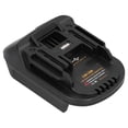 thumbnail image 2 of Adaptador de batería Jadeshay DM18M para herramienta eléctrica Negro, 2 of 8