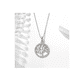 thumbnail image 3 of Collar De Árbol De La Vida Dije Plata 925 Zircón Para Mujer Xtellar Plateado, 3 of 3