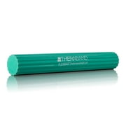 THERABAND FlexBar Resistance Bar, Medium, Green Flex Therapy Bar for Physical Therapy, Wrist & Forearm Exercise Equipment, Non Slip Grip, Compact Design