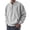 156#White, variant on Baggy Sweatshirt Men Quarter Zipper Sweatshirt No Hood Man Lightweight 3/4 Zip Pullover Long Sleeve Vintage Sweaters Purple 3XL