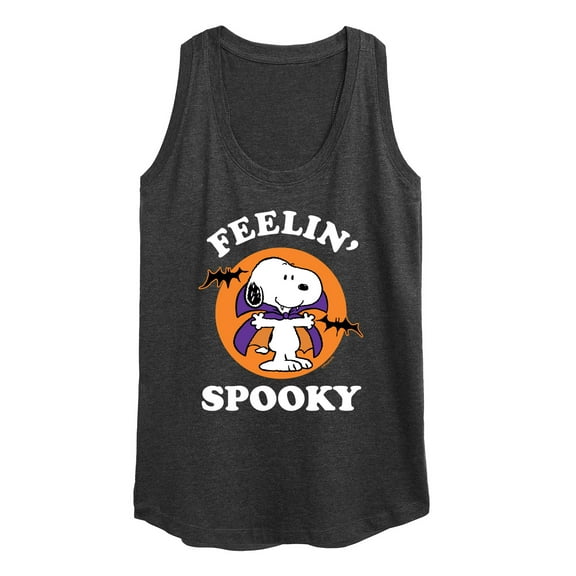 Peanuts - Feelin Spooky - Women's Racerback Tank Top