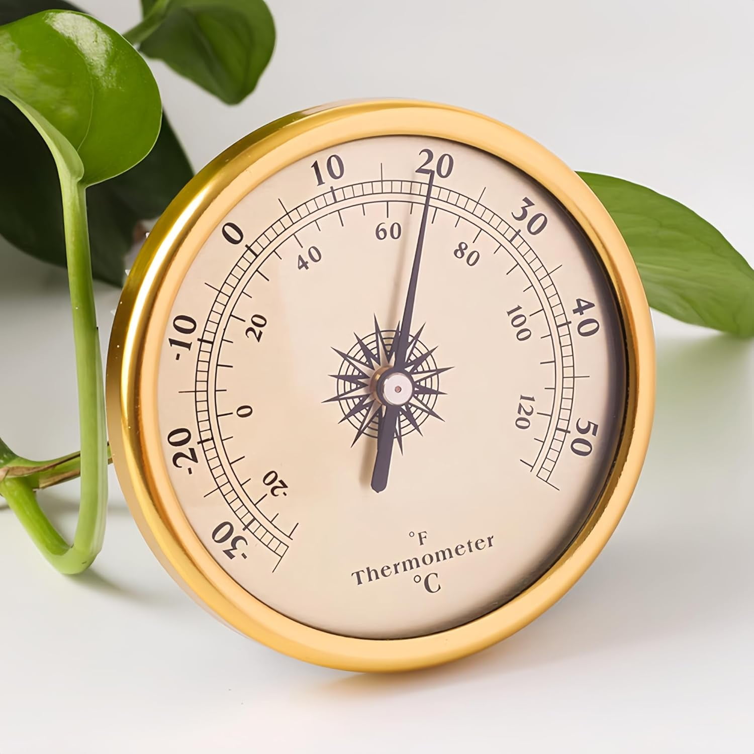 Thermometer Humidity Barometer Gauge: Humidity Meter, Indoor Outdoor Thermometer, Barometric Pressure Gauge, for Home Wall,Fishing Boat,Office,Terrace, 3Pcs Weather Stations Wireless Indoor Outdoor