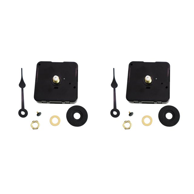 Sonducket Clock Movement Mechanism Quartz Clock Motor Movement DIY Repair Parts 2piezas Tipo D