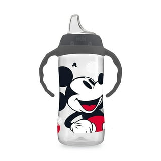 Mickey Mouse Weighted Straw Trainer Cup 7 Oz - Training Sippy Cup for Baby  and Toddler