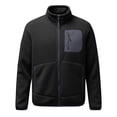 thumbnail image 4 of Men's Winter Warm Casual Jacket with Zipper Pockets Stand Collar Zip Up Golf Jackets Coat Windbreaker, 4 of 5