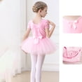 thumbnail image 2 of CAIVO Girls Dance Leotard And Romper Ballet Practice Wear Summer Tutu Dress For Dance Performance Sleeveless Birthday Kids Onesie, 2 of 4