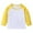 Yellow, variant on Kids Thermal Shirts Long Sleeve Classic Plain Colored Girls Comfy Long Tee Back To School Clothes for Little Girls Boys 7-8 Years