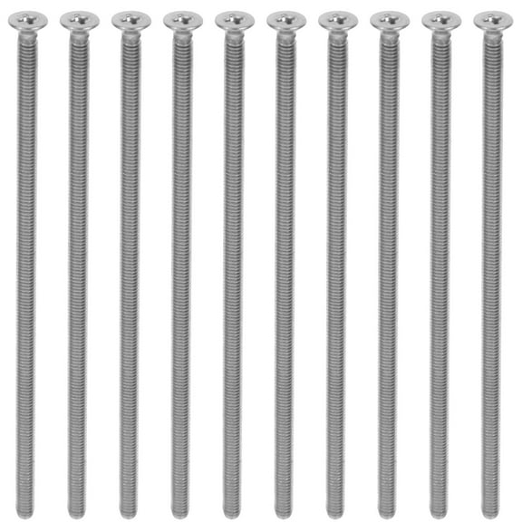 10pcs Mounting Screws Outlet Screws Long Outlet Cover Screws Stainless Steel Screws