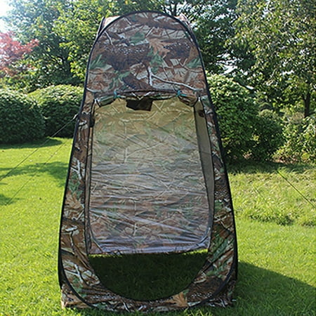 Outdoor Pop Up Tent Camouflage Camping Shower Bathroom Toilet