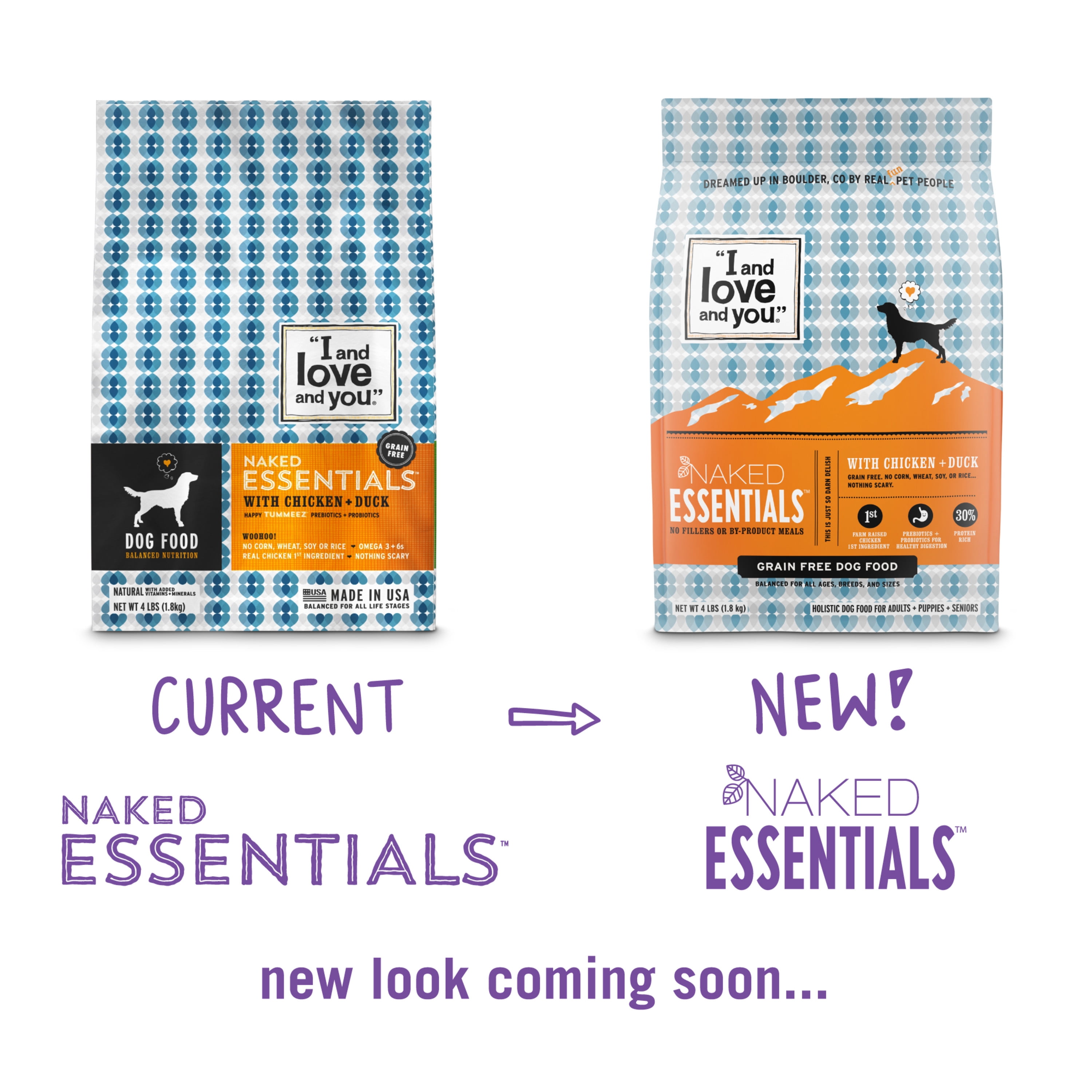 i and love and you dog food chicken and duck