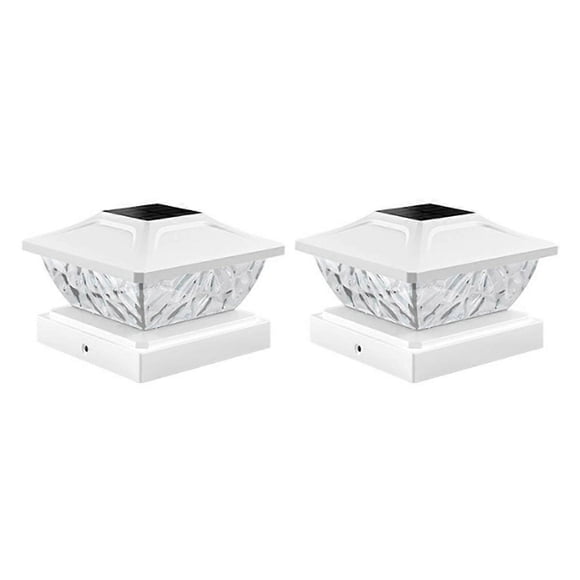 Lampe de Colonne Étanche pour Poteau de Clôture Extérieure