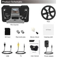 thumbnail image 7 of DIGITNOW 8mm Roll Film & Super8 Roll Film Reels(5"&3") Digital Video Scanner and Movie Digitizer with 2.4" LCD, Gray with 32 GB SD Card, 7 of 7