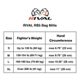 thumbnail image 6 of Rival Boxing RB5 Cowhide Leather Punching Bag Mitts - XL - Black, 6 of 6