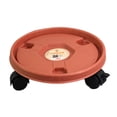 thumbnail image 1 of Maceta Rolling Plant Stand en maceta con ruedas bloqueables para árboles en maceta Diámetro exterior 26 cm., 1 of 8