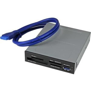 Internal Flash Media Card Reader StarTech.com USB 3.0 Internal Multi-Card Reader with UHS-II Support - SD/Micro SD/MS/CF Memory Card Reader - SD, MultiMediaCard (MMC), SDXC, SDHC, miniSD, microSD, microSDHC, CompactFlash Type I, ()