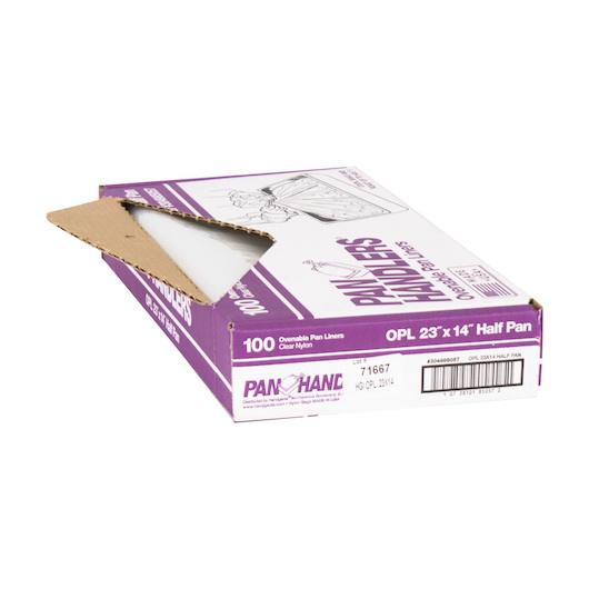 (Price/Case)Panhandlers Pan Liner Ovenable 23X14, 100 Each, 1 per case