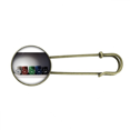 thumbnail image 1 of Chip Card Game Gambling Photo Retro Metal Brooch Pin Clip Jewelry, 1 of 3