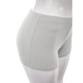 thumbnail image 4 of FashionMille Women's Casual Ribbed Solid Slim Biker Yoga Workout Short Leggings, 4 of 5