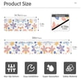 thumbnail image 3 of Yayeee Faucet Mat for Kitchen Sink 30" Diatomite Long Splash Guard Pad, Blue Retro Flower, 2 Pack, 3 of 7