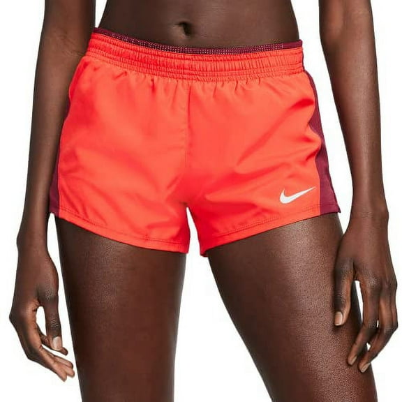 Nike 10K Women's 3 Inch Shorts Light Crimson/Dark Beetroot Size XL