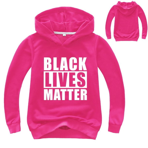 Sudadera con capucha de Black Lives Matter para niños y niñas, ropa deportiva informal para bebés, ropa de calle para adolescentes Gao Jinjia LED