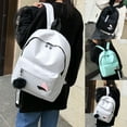 thumbnail image 3 of Xinyolin Women Casual Korean Style Canvas Backpack Travel Outing School Bag Storage Pouch, 3 of 8