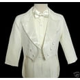 thumbnail image 2 of Boy Wedding Prom Musical Recital Formal Party Tuxedo Suit Ivory sz 14,16,18, 20, 2 of 6