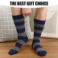 thumbnail image 2 of KOITHOT 5 Pack Mens Dress Socks Breathable Business Casual Mens Crew Socks Size 10 13, 2 of 7