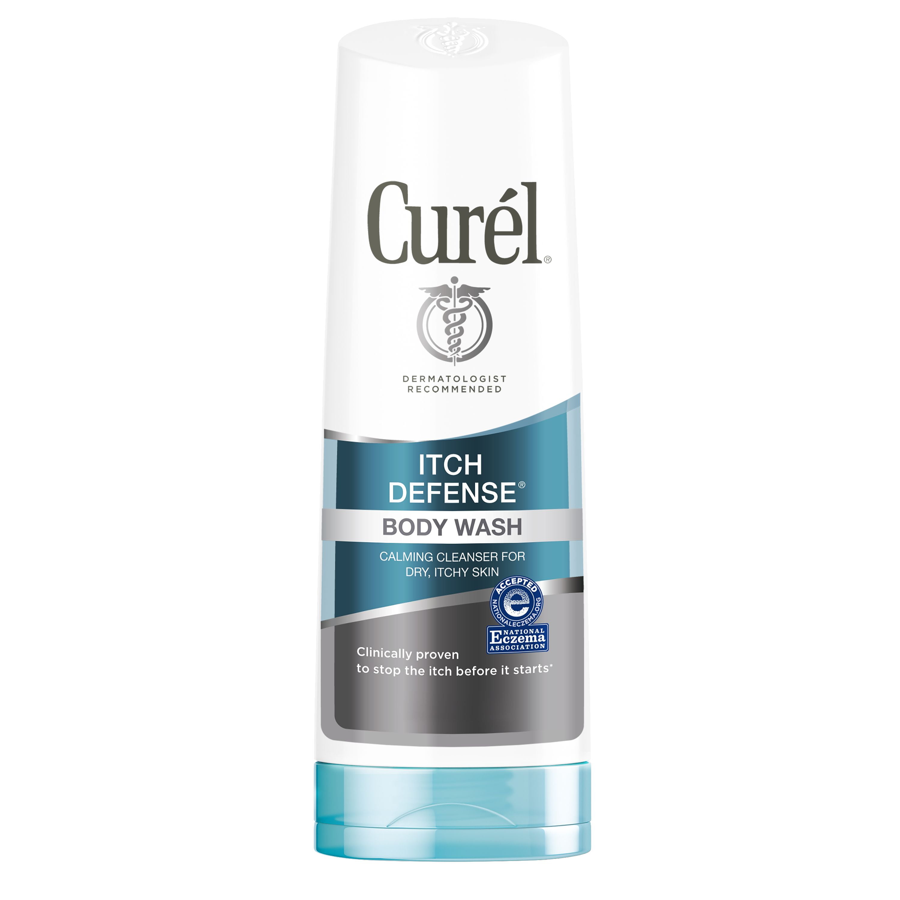 Curel Itch Defense Body Wash for Dry, Itchy Skin, 10 Ounces