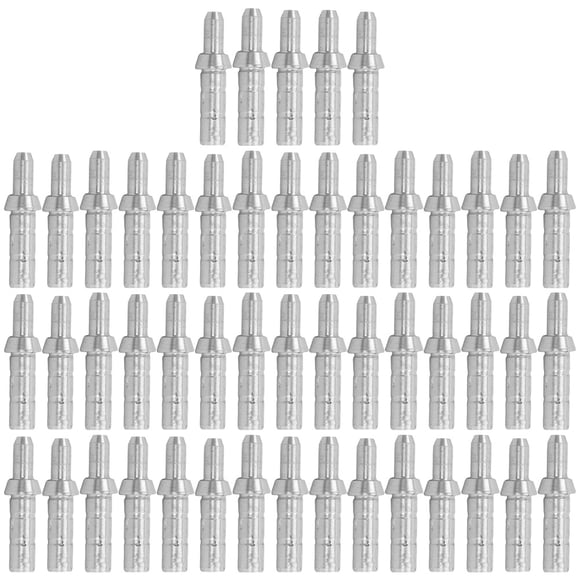 Miangastore 50pcs Archery Nock Hunting Arrow Nock Metal Nock Tail Arrow Nock for Arrow Archery