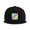 Black, variant on Snapback Hat Rainbow Stripe Adjustable Flat Bill Brim Hat for Men Women Casual Wear Pink
