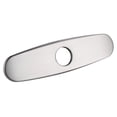 thumbnail image 1 of Panel de acero inoxidable cepillado para grifo de cocina (plateado), 1 of 7