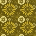 thumbnail image 1 of Ahgly Company Machine Washable Indoor Square Transitional Yellow Area Rugs, 7' Square, 1 of 7