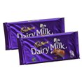 thumbnail image 1 of Cadbury UK Dairy Milk Bar 180g (2 Pack), 1 of 1