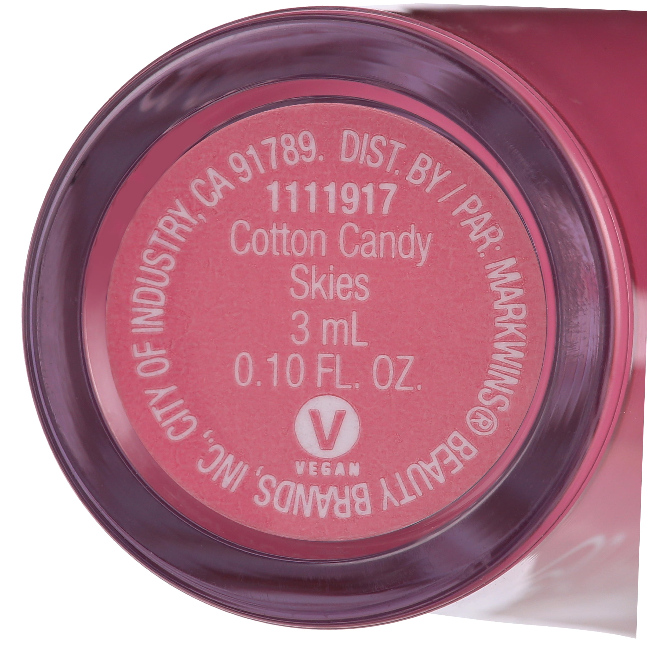 wet n wild Cloud Pout Lightweight Gloss Lipstick with Vitamin E, Cotton Candy Skies, Full Size