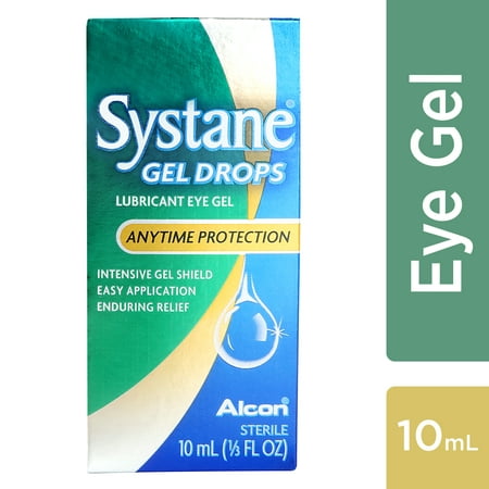 Systane Gel Drops Lubricant Eye Gel for Anytime Protection 10mL(1 Box (Best Artificial Tears For Severe Dry Eyes)