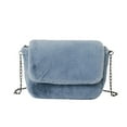 thumbnail image 1 of Puntoco Clearance Ladies Shoulder Bag Handbag All-Match Messenger Bag Blue 21X9X15, 1 of 1