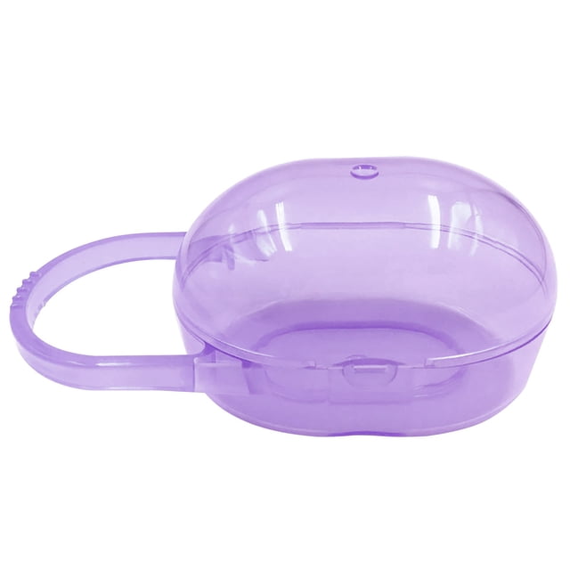 DJN Home & Garden "Pacifier Storage Case Portable And Holder Available In Four Colors For Easy Pacifier Organization"