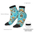 thumbnail image 6 of Pofeuu Lovely Sea Otters Print 30cm Socks, Adult Running Hiking Socks for Youth and Adult, 6 of 7